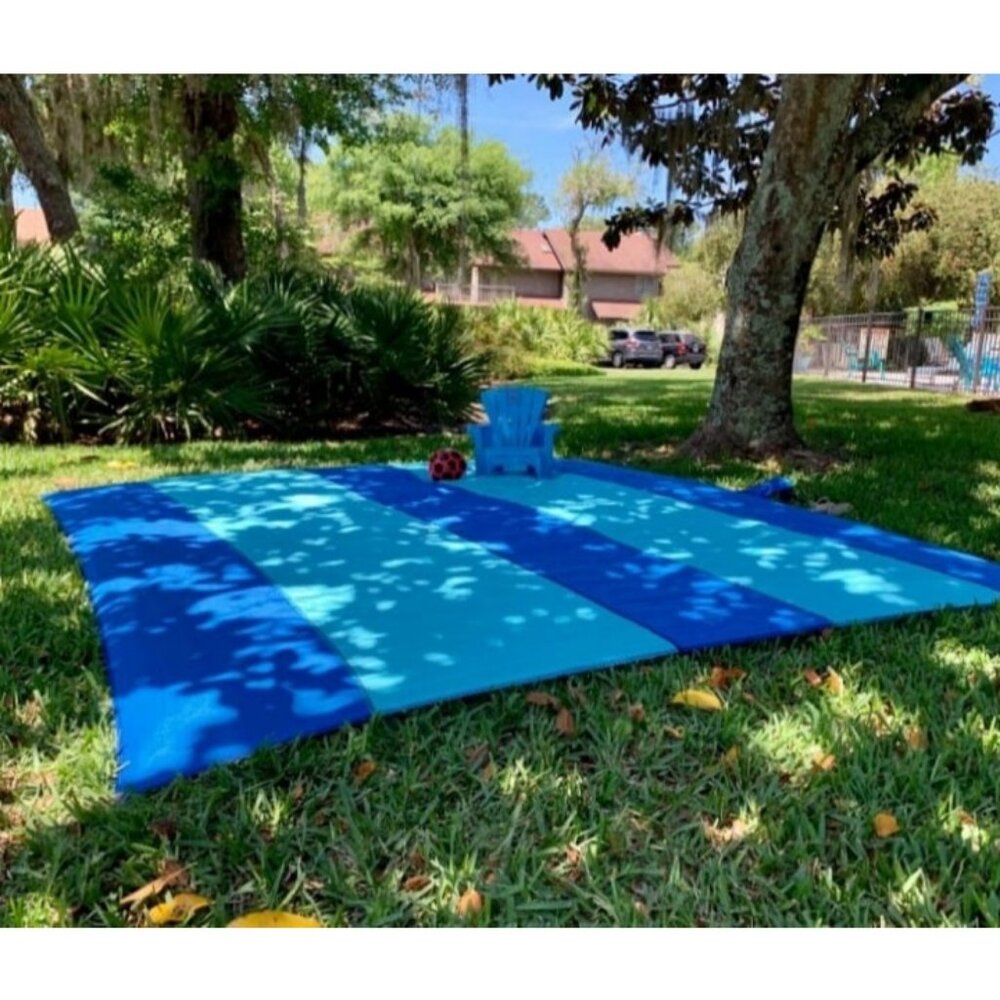 Premium XXL Beach Blanket Sandproof Water Resistant Quick Dry Mat 10ft by 9ft